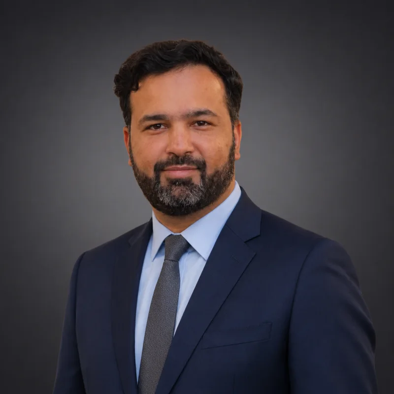 Portrait of M. Qamar ul Hassan