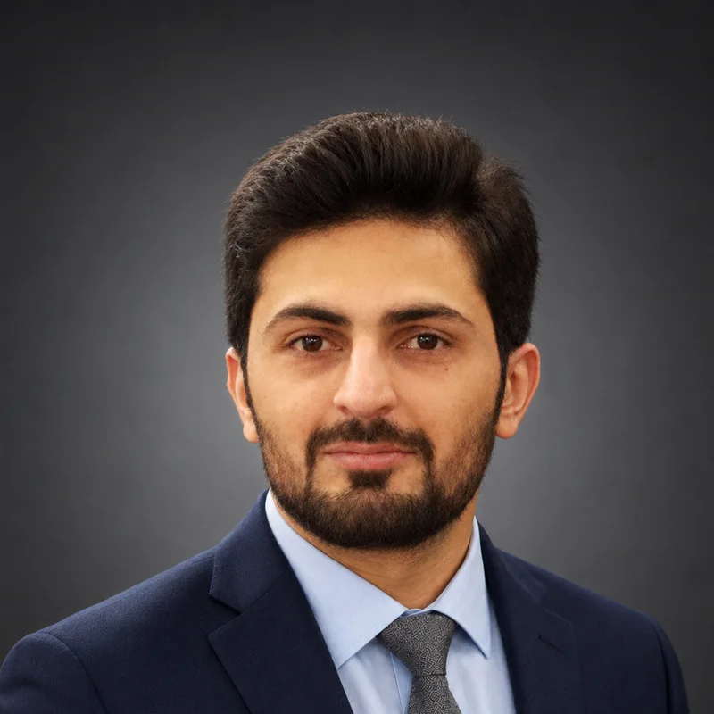 Portrait of Usama Zakir